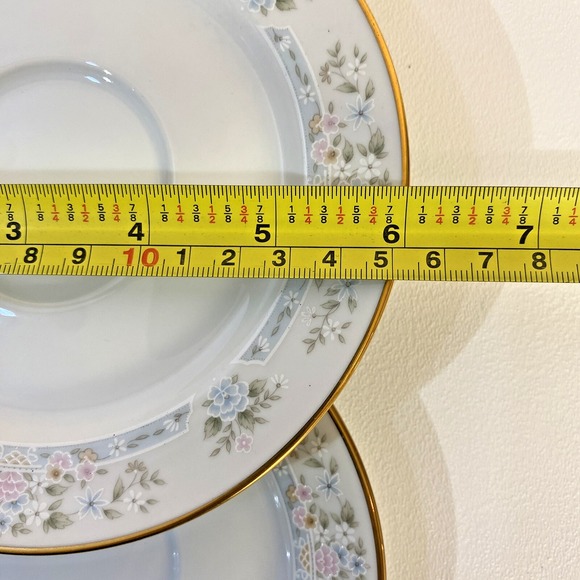 Lenox Daisy‎ Basket Tea Cup Saucer Plate Bouquet Collection Porcelain Japan  - 6 - Picture 6 of 6